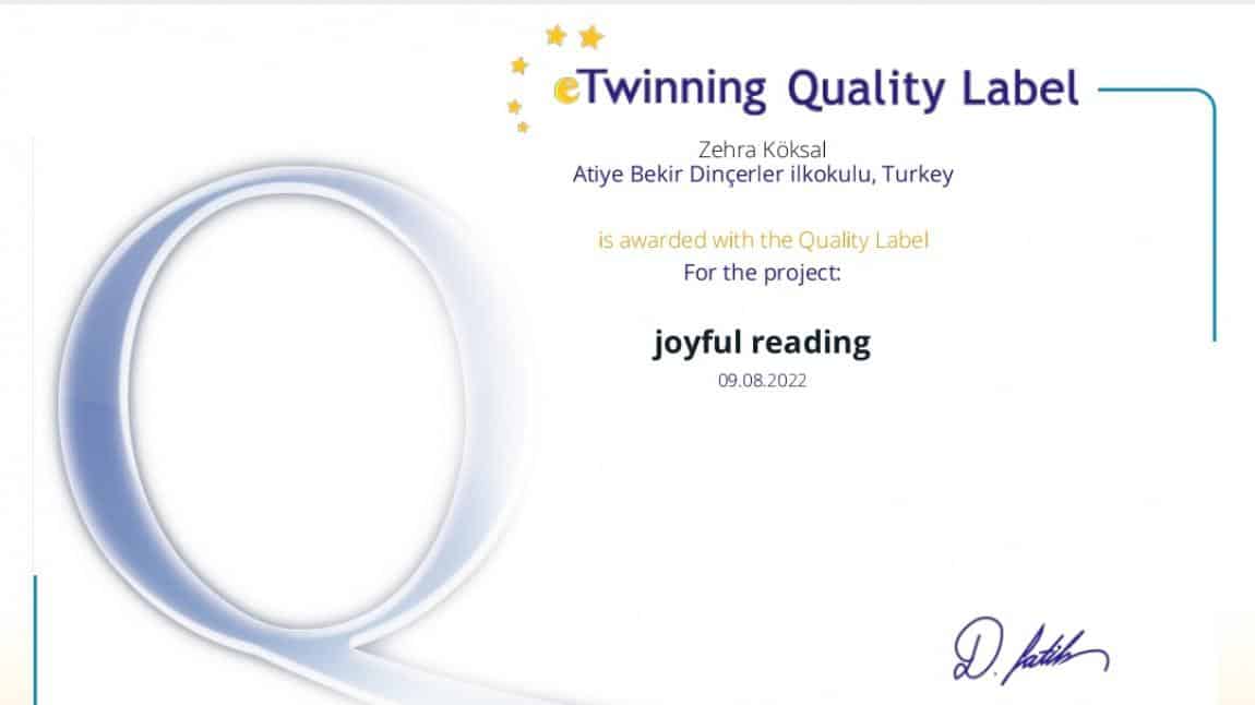 e-Twinning Kalite Etiketi Alan Öğretmenlerimiz